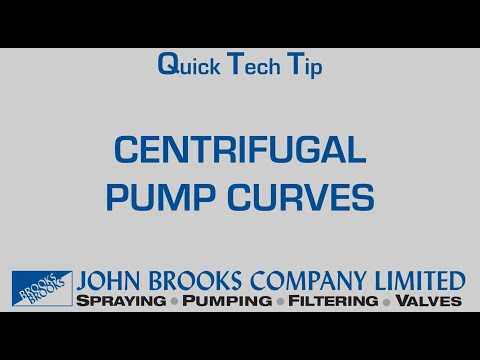 Centrifugal Pump Curves by John Brooks Company