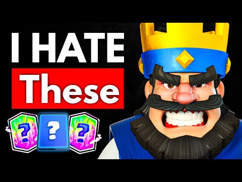 My Most HATED Clash Royale Decks of ALL TIME!!