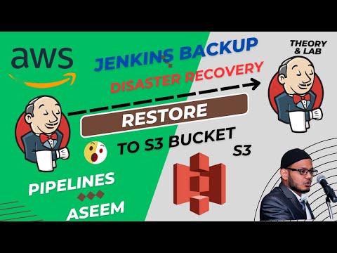 How to do Jenkins Backup and Restore to New Jenkins Backup server via S3 |  Disaster Recovery Drill