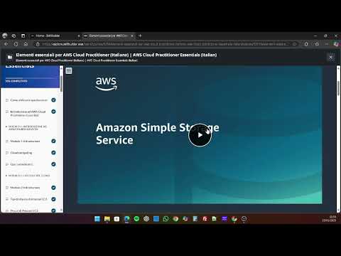 25 - Corso AWS Cloud Practitioner Essentials