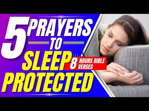 Prayer for sleep - Psalm 91, 121, 59, 27, 35 - Bible Verses for sleep (Sleep with God’s Word)