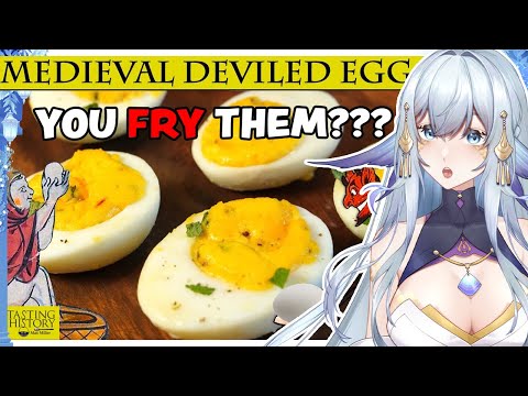 HAVE WE BEEN MAKING DEVILED EGGS WRONG?? | Tasting History Deviled Eggs | VTuber Reacts