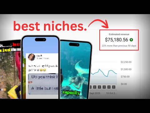 top 6 BEST YouTube Shorts niches for 2025 (to make thousands)