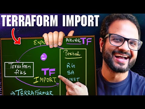Day 24/28 - How To Import Existing Terraform Resources Azure (simply explained)
