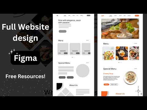 Watch Me Design a Restaurant Website From Scratch!