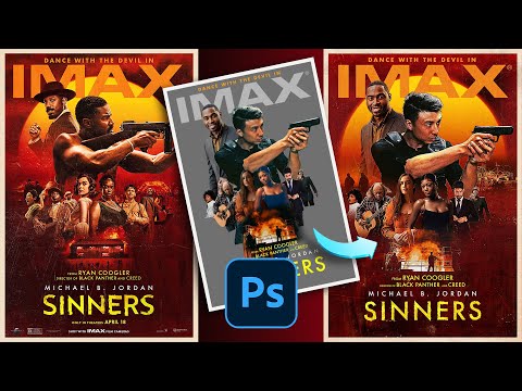 Design a Dark Cinematic Poster with Photoshop - Full Workshop