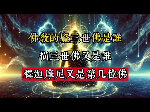 佛教的豎三世佛是誰，橫三世佛又是誰，佛教究竟有多少佛，釋迦摩尼又是第幾位佛？｜佛教 ｜佛學知識｜修心修行｜禪悟人生