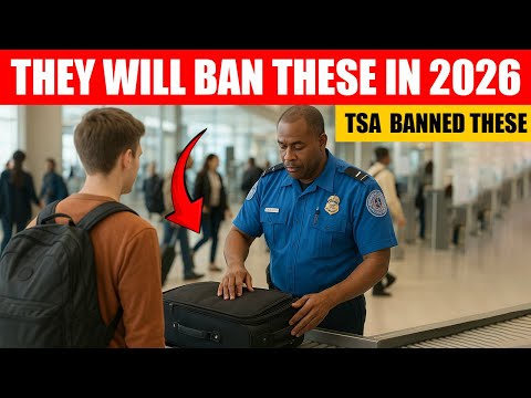 TSA Will CONFISCATE These 15 Items in 2026 (Most Travelers Will Be CAUGHT)