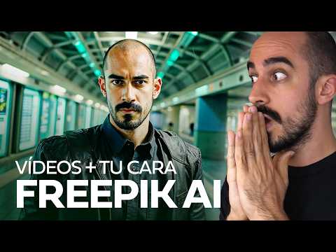 ¡GENERA VÍDEOS IA con TU CARA y PRODUCTOS! | Freepik AI Suite