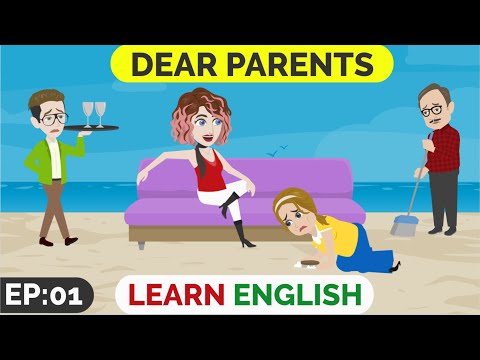 ❤️Dear Parents Part 1 | Animated stories | English Story | English Conversation | Window English