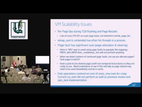 Scalability Issues in Linux Kernel - Tim Chen, Intel ; Dave Hansen ; Andy Kleen