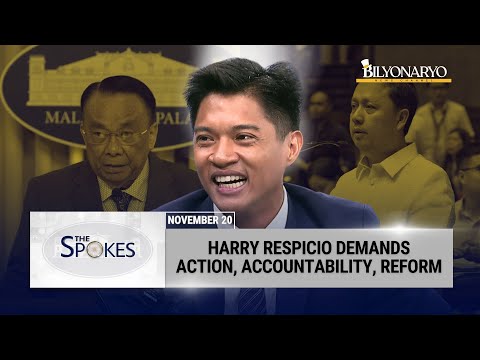 The Spokes: Harold Respicio: Defining Accountability in Governance