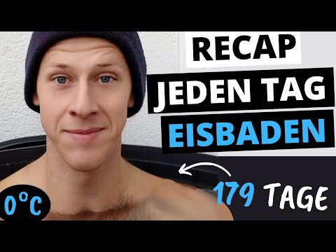 Jeden Tag EISBADEN für 6 Monate - Das Ergebnis ist unbeschreiblich!❄️