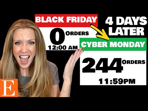 4 Tips Every ETSY BEGINNER Needs to Hear for BLACK FRIDAY WEEKEND!  Do these Right Now!