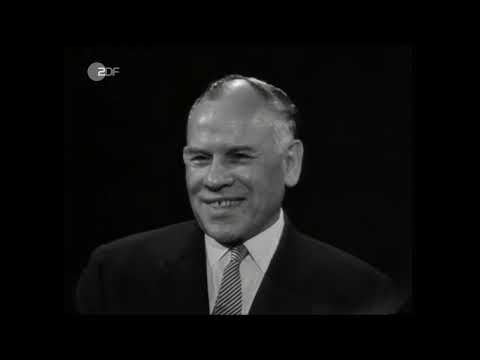 Günter Gaus im Gespräch mit Eugen Gerstenmaier (1964)