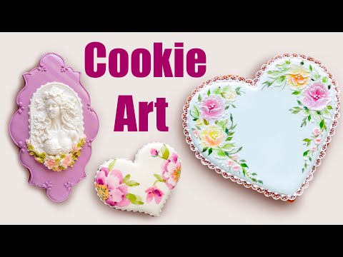 Floral Mother's Day Cookies.💜🌸