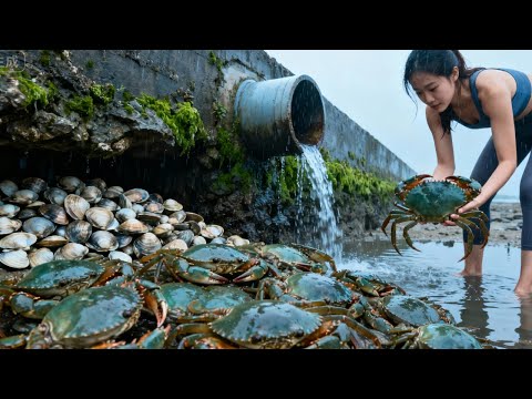 Xiao Zhang Had Incredible Luck, Catching Crabs, Clams, And Octopuses Until His Hands Were Sore.