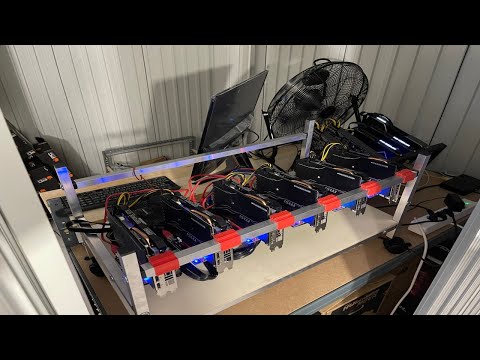 LE MONTAGE D'UN RIG DE A-Z 6 CARTES GRAPHIQUES GTX 1660 TI 6GB, ATTENTION C'EST LONG ☺️✅🤩😎