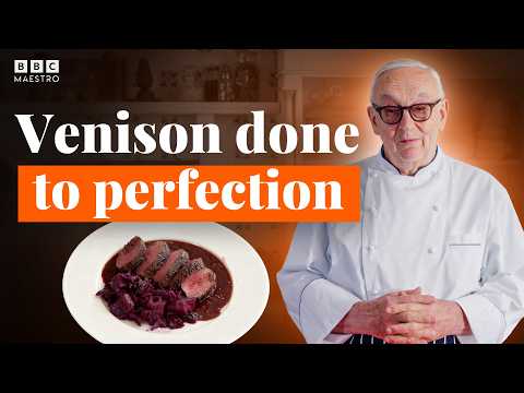 Venison with red wine and raspberry sauce - Pierre Koffmann | BBC Maestro