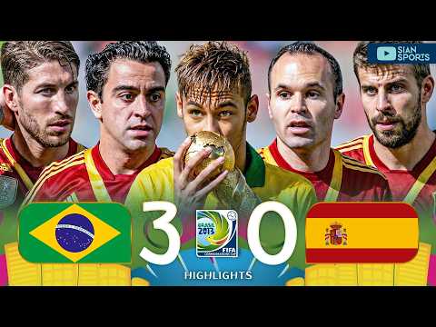 THE DAY NEYMAR'S BRAZILIAN NATIONAL TEAM HUMILIATED THE BEST SPANISH NATIONAL TEAM OF ALL TIME