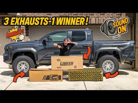 Top 3 Exhaust Systems For Your 2024+ Toyota Tacoma (Full Review)