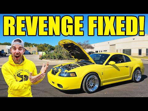 I ACCIDENTALLY MESSED UP MY COBRA MUSTANG SO I FIXED & UPGRADED EVERYTHING & NOW I’M IN LOVE!
