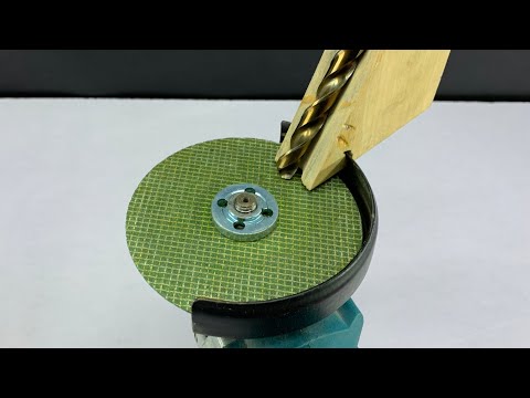 Sharpen Your Drill Bit In 1 Minute With This DIY Tool! Genius Idea!