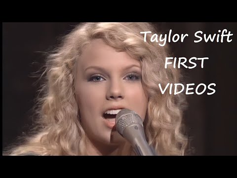 Taylor Swift First Videos
