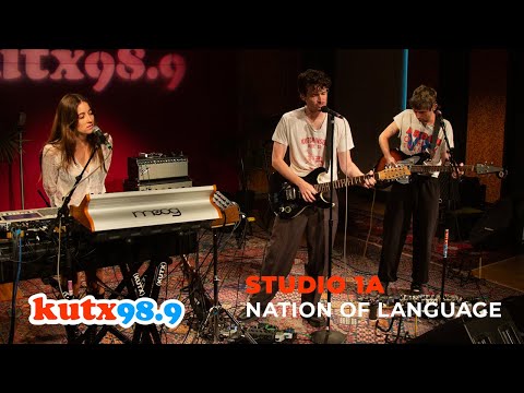 Nation of Language | “Inept Apollo” “I’m Not Ready for the Change” “Silhouette” | KUTX