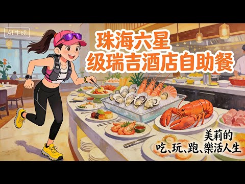 [自助餐]珠海瑞吉酒店自助晚餐：奢華美食之旅，新鮮生蠔、鵝肝醬、燒和牛、各式海鮮 Zhuhai St. Regis Hotel Buffet