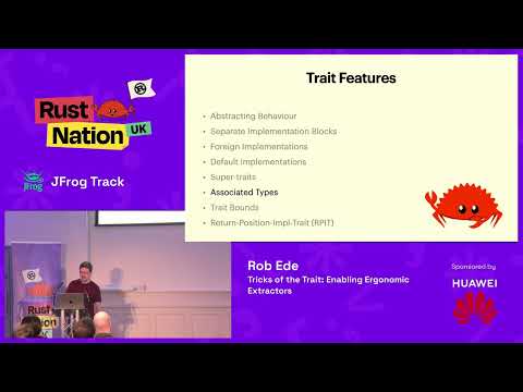 Tricks of the Trait: Enabling Ergonomic Extractors - Rob Ede