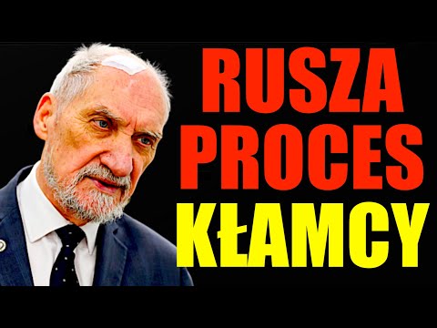 Rusza proces Macierewicza, twórcy kłamstwa smoleńskiego, którym od 16 lat polaryzuje społeczeństwo