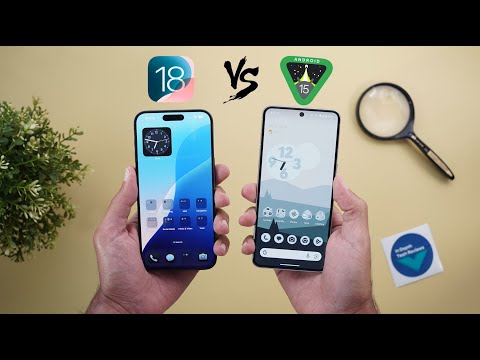 iOS 18 vs Android 15 - In-Depth Comparison (Compared using 15 Pro Max & Pixel 8 Pro)