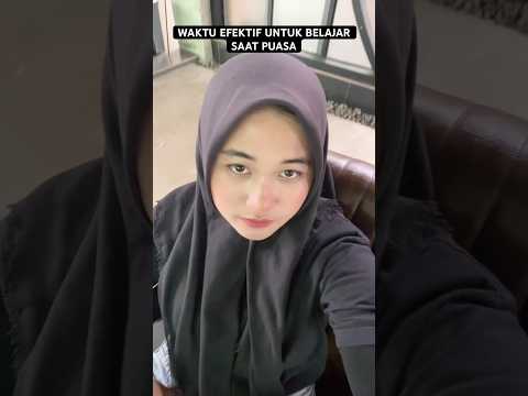 WAKTU BELAJAR EFEKTIF SAAT PUASA #masukberanda #tiucpns #beranda #cpns #trendingshorts #shorts #fyp