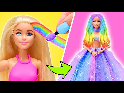 👗 LIVE: DIY Magic for Dolls! Princess Makeovers, Doll Hacks & More!