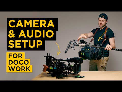 Camera Rig and Audio Bag Setup for Documentary Shoots - Orca 332 + Deity Theos