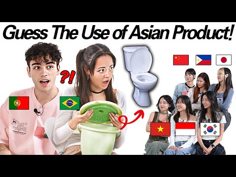 Westerners Guess Products Used Only in Asia!! (Indonesia, Vietnam, Philippines, China, Japan, Korea)
