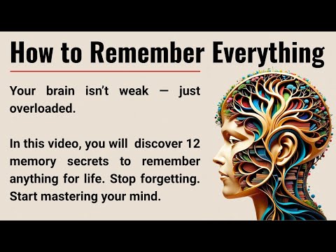 How to Remember Everything - Boost Your Memory || Graded Reader || Improve Your English ✅️