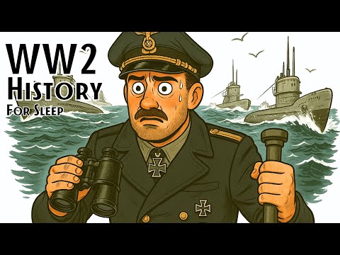What It Was Like in a WW2 U-Boat Wolfpack | Relaxing History for Sleep