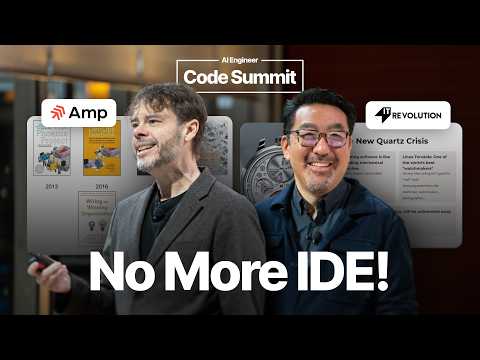 2026: The Year The IDE Died — Steve Yegge &amp; Gene Kim, Authors, Vibe Coding