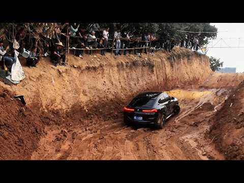 Luxury Cars vs Slippery Mud Pit Off-Road Challenge