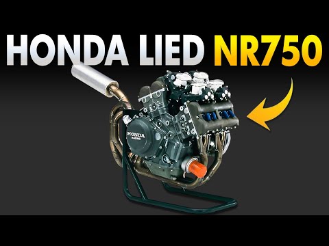The Shocking Truth Behind Honda NR750 "Banned" V4 Engine with Oval Pistons