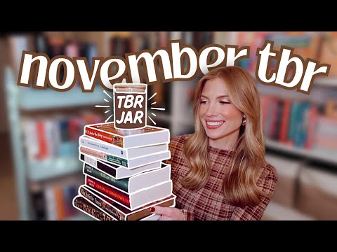 TBR Prompt Jar Chooses My November Reads! 🦃🫙🍁 (November 2025 TBR)
