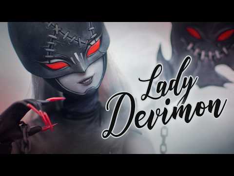 DIGIMON or DIGIMOMMY? • LadyDevimon 🦇 • Halloween Collab • Custom Smart Doll