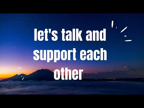 Let's talk and support each other | Artwale