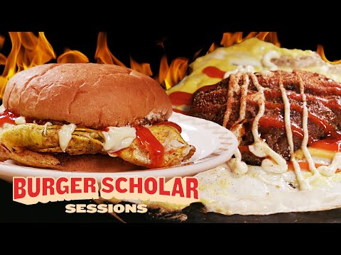 How to Cook a Spicy Malaysian Egg Burger with George Motz | Burger Scholar Sessions