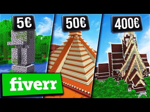 Ich kaufe NEUE MINECRAFT STRUKTUREN für 5€, 50€ und 400€