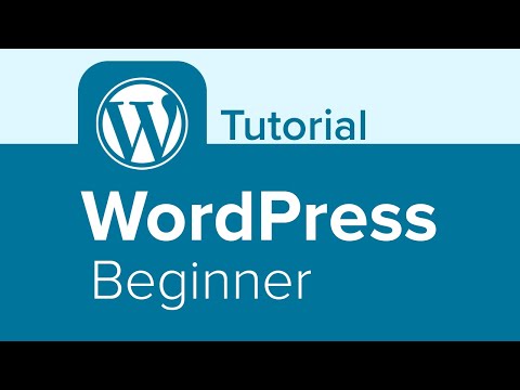 WordPress Beginner Tutorial