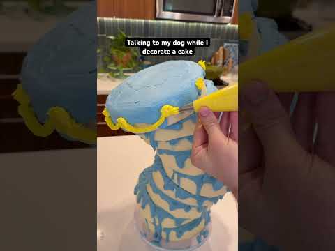 The way I talk to my dog 24/7 #cake