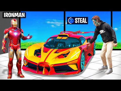 I Stole Ironman's Supercars!